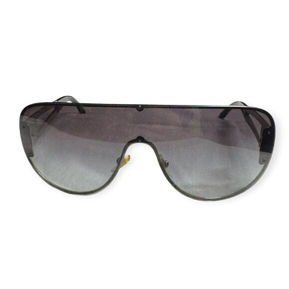 Versace VE 2166 Gold Shield Sunglasses Metal Rock Icons 1252/8G Retro w/ Case main image 7